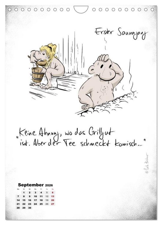 Produktbild: NEUES JAHR, NEUER SPASS... (Wandkalender 2026 DIN A4 hoch), CALVENDO Monatskalender