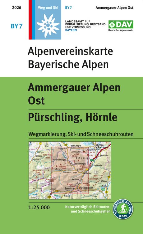 Produktbild: Ammergauer Alpen Ost, P&uuml;rschling, H&ouml;rnle