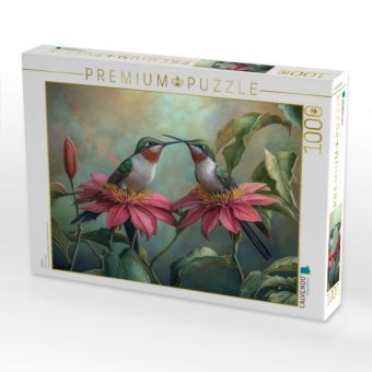 Produktbild: CALVENDO Puzzle Colibris | 1000 Teile Lege-Gr&ouml;&szlig;e 64x48cm Foto-Puzzle f&uuml;r gl&uuml;ckliche Stunden