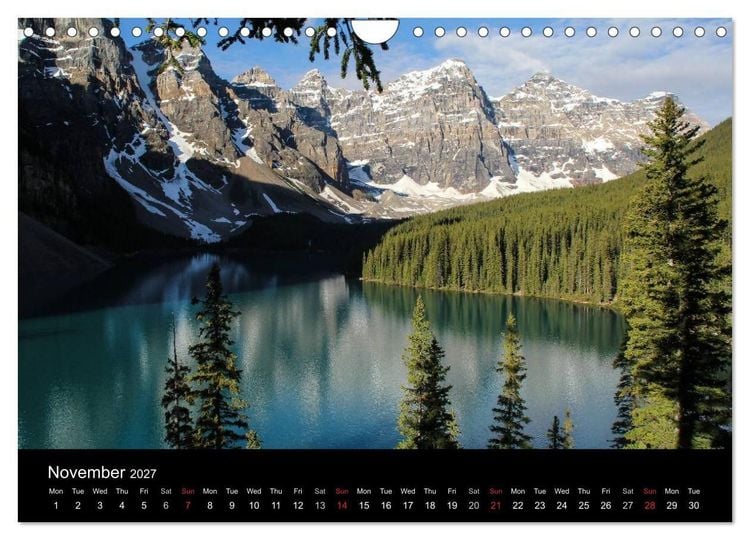 Produktbild: Canada 2027 (Wall Calendar 2027 DIN A4 landscape), CALVENDO 12 Month Wall Calendar