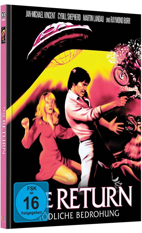 Produktbild: The Return - T&ouml;dliche Bedrohung - Mediabook - Cover B - Limited Edition auf 333 St&uuml;ck (Blu-ray+DVD)