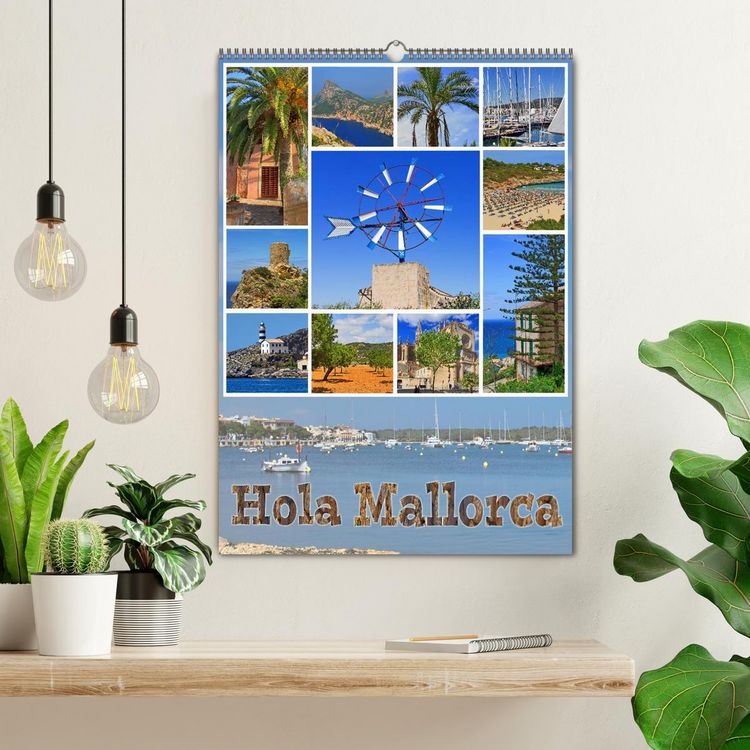 Produktbild: Hola Mallorca (Wandkalender 2026 DIN A2 hoch), CALVENDO Monatskalender