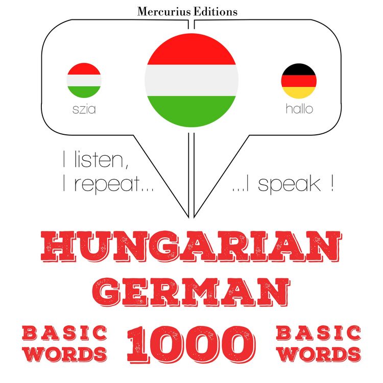 Produktbild: Magyar - n&eacute;met: 1000 alapsz&oacute;