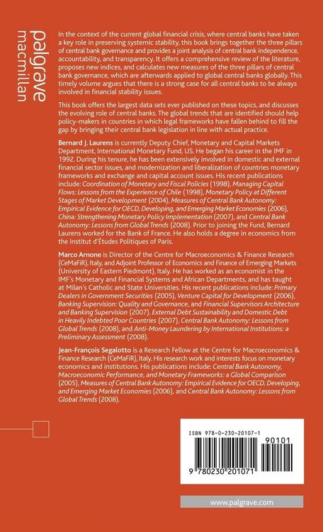 Produktbild: Central Bank Independence, Accountability, and Transparency
