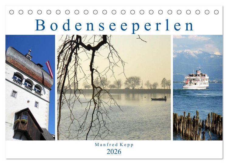 Produktbild: Bodenseeperlen (Tischkalender 2026 DIN A5 quer), CALVENDO Monatskalender