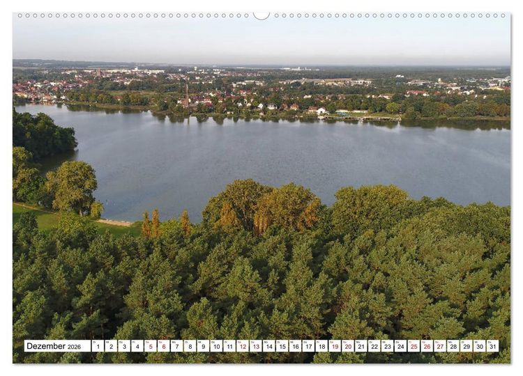 Produktbild: Parchim - Idyllische Kleinstadt an der Elde (hochwertiger Premium Wandkalender 2026 DIN A2 quer), Kunstdruck in Hochglanz