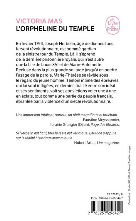 Produktbild: L'Orpheline du temple