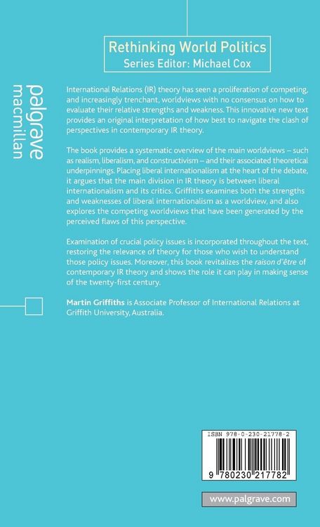 Produktbild: Rethinking International Relations Theory