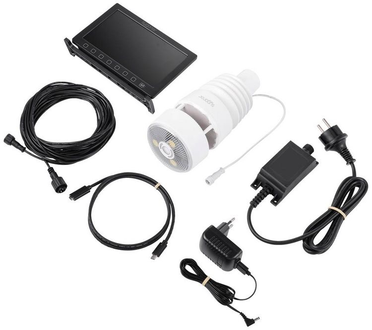 Produktbild: Sygonix SY-5479628 WLAN-Wetterstation Vorhersage f&uuml;r 2 Tage Anzahl Sensoren max. 8St.
