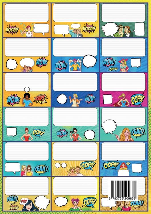 Produktbild: Pop Art Notizbuch
