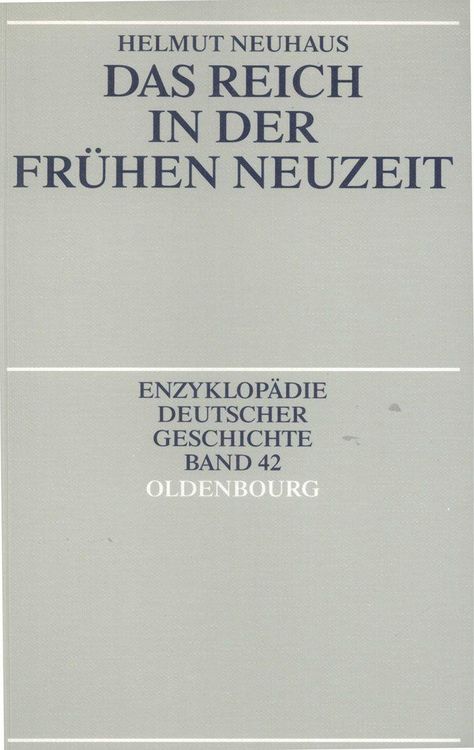 Produktbild: Das Reich in der Fr&uuml;hen Neuzeit