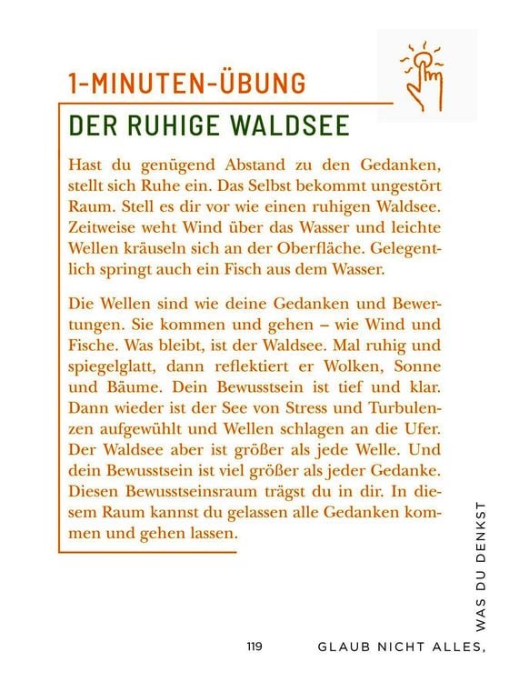 Produktbild: Die 1-Minuten-Strategie gegen Overthinking
