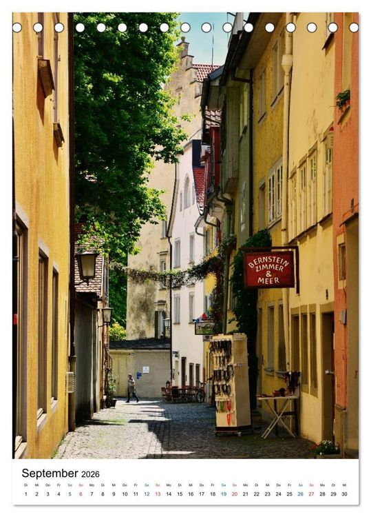 Produktbild: Lindau - Inselstadt am Bodensee (Tischkalender 2026 DIN A5 hoch), CALVENDO Monatskalender