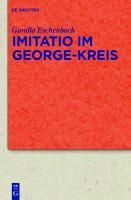 Produktbild: Imitatio im George-Kreis