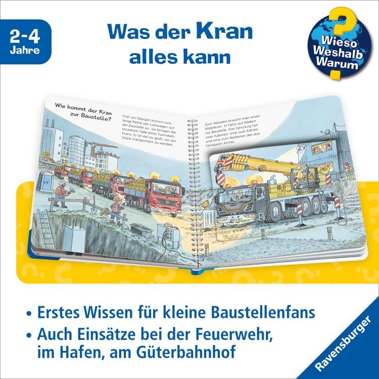 Produktbild: Wieso? Weshalb? Warum? junior, Band 81 - Der Kran