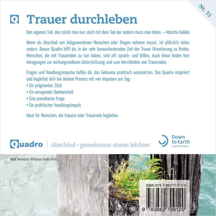Produktbild: Trauer durchleben