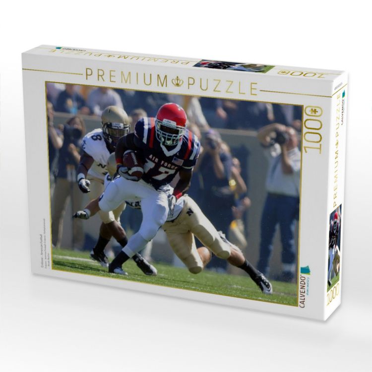 Produktbild: CALVENDO Puzzle Endzone - American Football | 1000 Teile Lege-Gr&ouml;&szlig;e 64x48cm Foto-Puzzle f&uuml;r gl&uuml;ckliche Stunden