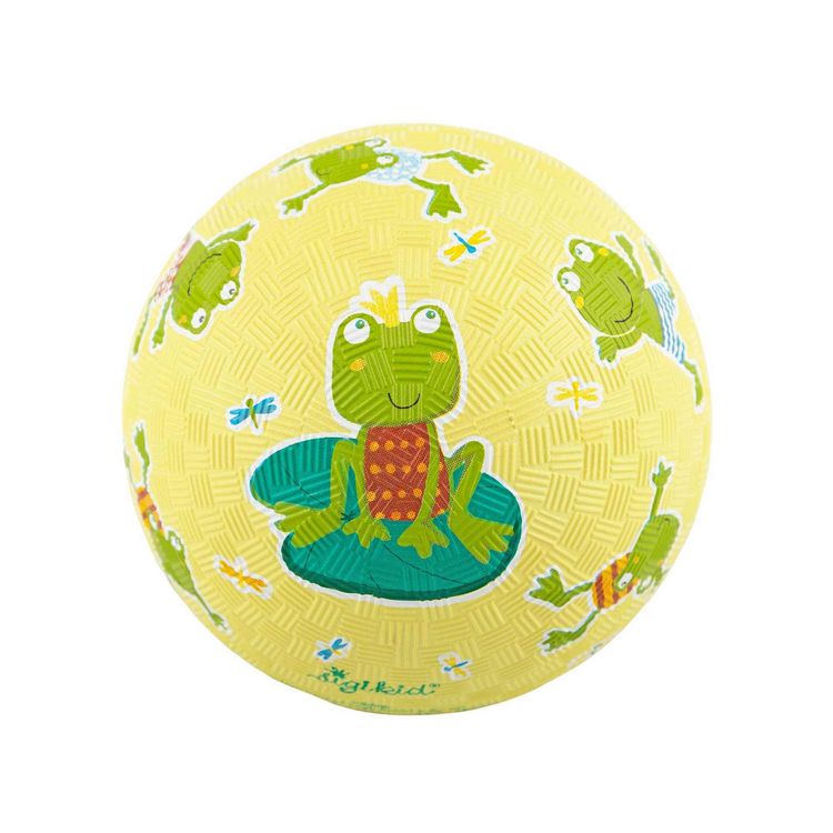 Produktbild: sigikid 43087 - Frosch Kautschukball, Kinderbunt, Mini-Ball, 12 cm