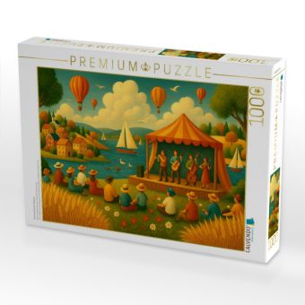 Produktbild: CALVENDO Puzzle Sommerfest am Wasser | 1000 Teile Lege-Gr&ouml;&szlig;e 64x48cm Foto-Puzzle f&uuml;r gl&uuml;ckliche Stunden
