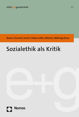 Produktbild: Sozialethik als Kritik