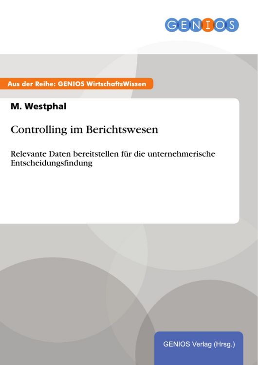 Produktbild: Controlling im Berichtswesen