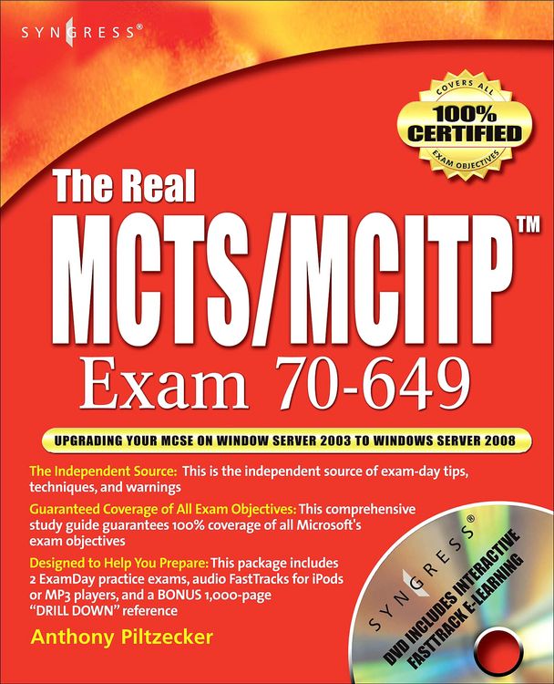Produktbild: The Real MCTS/MCITP Exam 70-649 Prep Kit