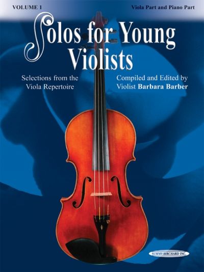 Produktbild: Solos for Young Violists - Viola Part and Piano Accompaniment, Volume 1