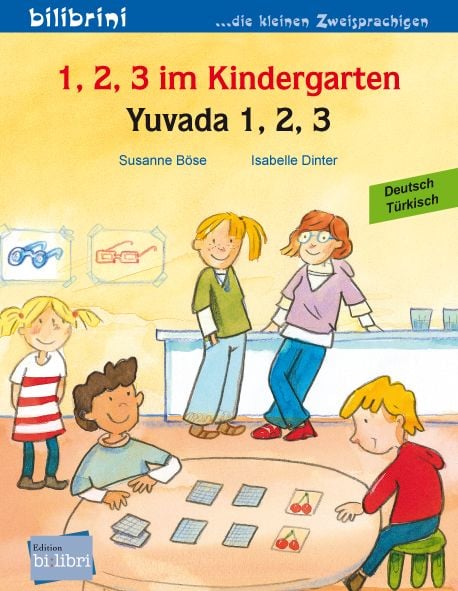 Produktbild: 1, 2, 3 im Kindergarten (Deutsch-T&uuml;rkisch)