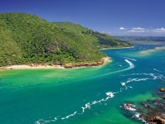Produktbild: CALVENDO Puzzle Knysna-Lagoon - Landschaft an der Garden-Route in S&uuml;d-Afrika | 1000 Teile Lege-Gr&ouml;&szlig;e 64x48cm Foto-Puzzle f&uuml;r gl&uuml;ckliche Stunden