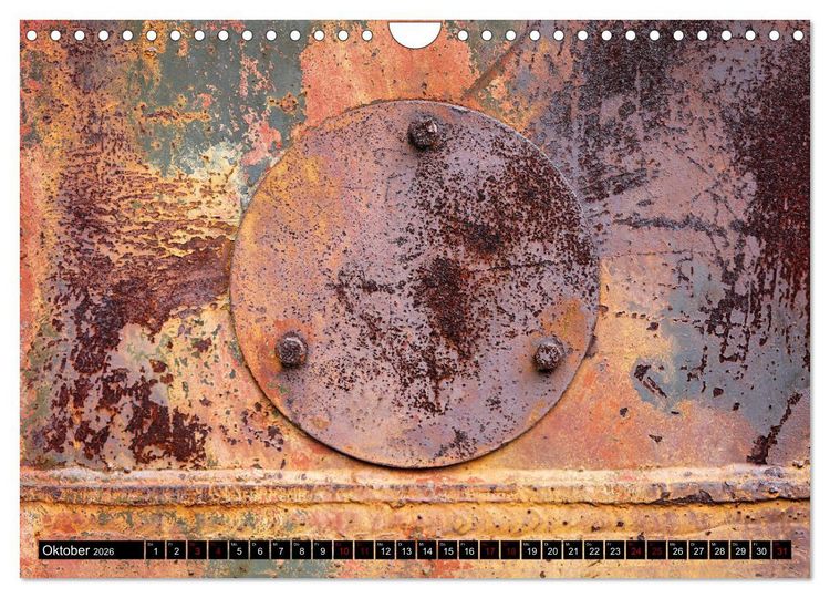 Produktbild: INDUSTRIEKUNST (Wandkalender 2026 DIN A4 quer), CALVENDO Monatskalender