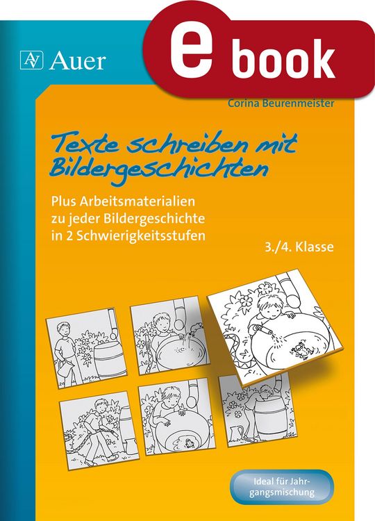 Produktbild: Texte schreiben mit Bildergeschichten 3.-4. Klasse