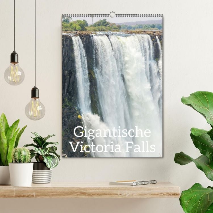 Produktbild: Gigantische Victoria Falls (Wandkalender 2027 DIN A2 hoch), CALVENDO Monatskalender