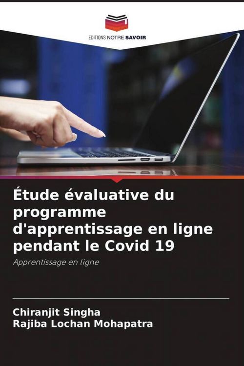 Produktbild: &Eacute;tude &eacute;valuative du programme d'apprentissage en ligne pendant le Covid 19