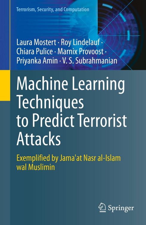 Produktbild: Machine Learning Techniques to Predict Terrorist Attacks