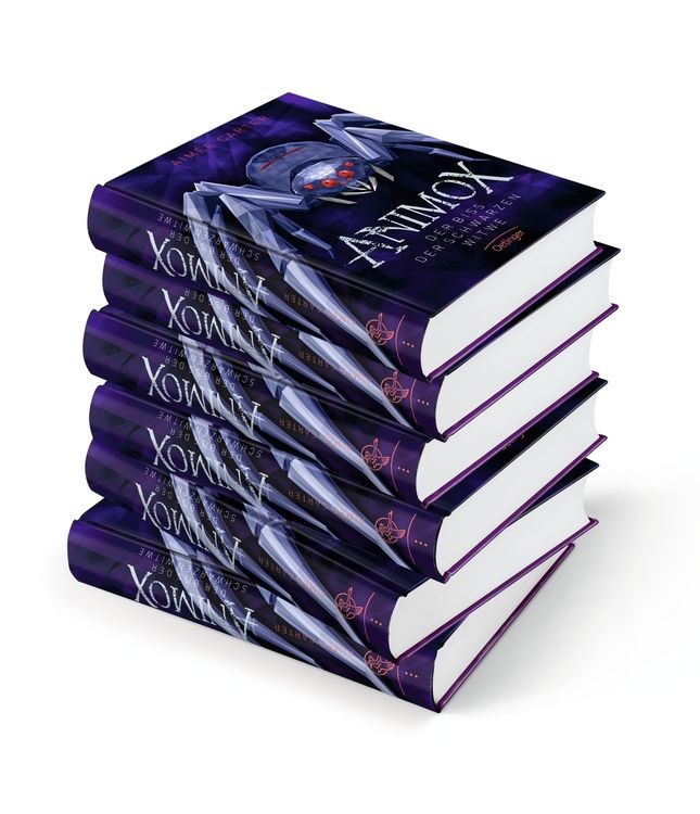 Produktbild: Der Biss der Schwarzen Witwe / Animox Bd. 4