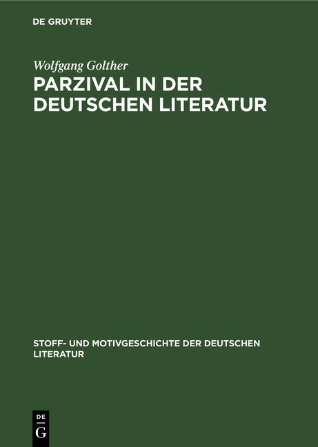 Produktbild: Parzival in der deutschen Literatur