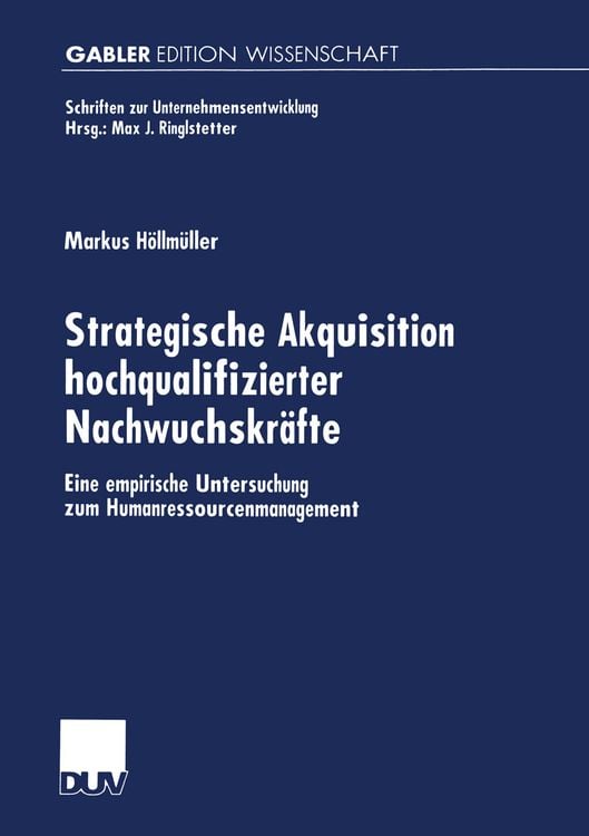 Produktbild: Strategische Akquisition hochqualifizierter Nachwuchskräfte