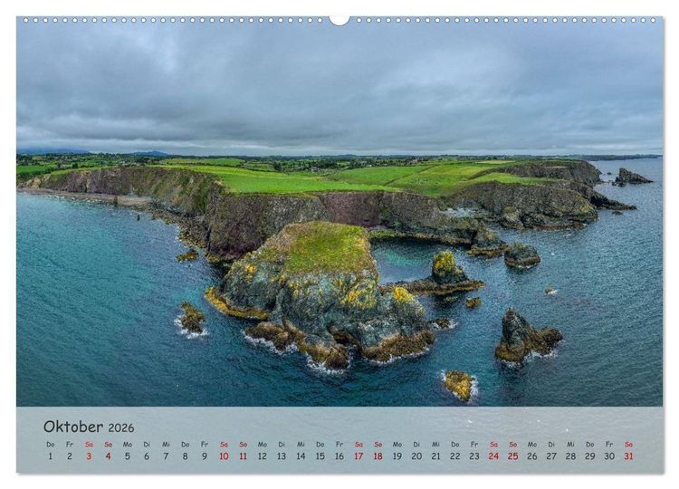 Produktbild: Irland - eine wundersch&ouml;ne Insel (hochwertiger Premium Wandkalender 2026 DIN A2 quer), Kunstdruck in Hochglanz
