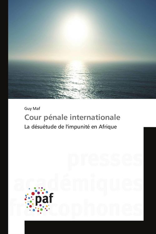 Produktbild: Cour p&eacute;nale internationale