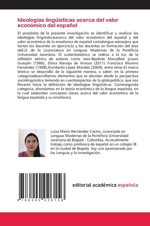 Produktbild: Ideolog&iacute;as ling&uuml;&iacute;sticas acerca del valor econ&oacute;mico del espa&ntilde;ol