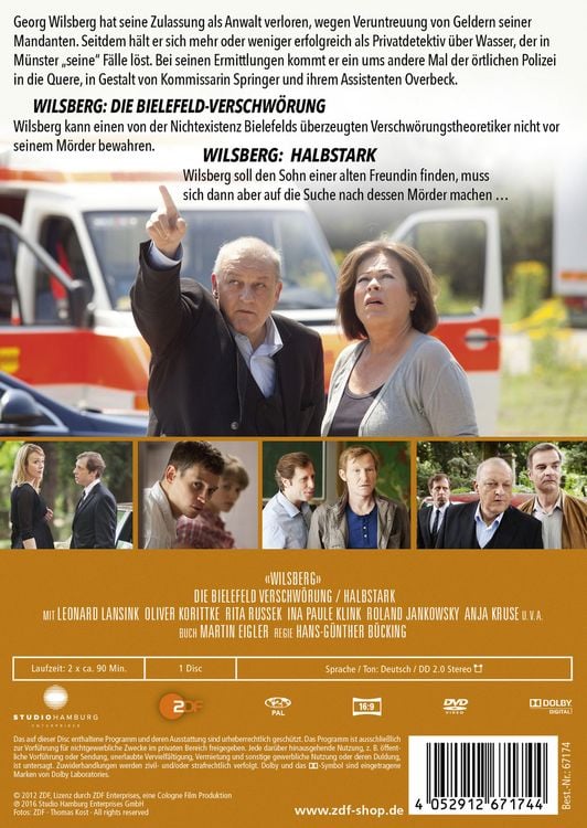 Produktbild: Wilsberg 17 - Bielefeld Verschw&ouml;rung/Halbstark