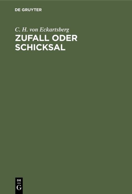 Produktbild: Zufall oder Schicksal