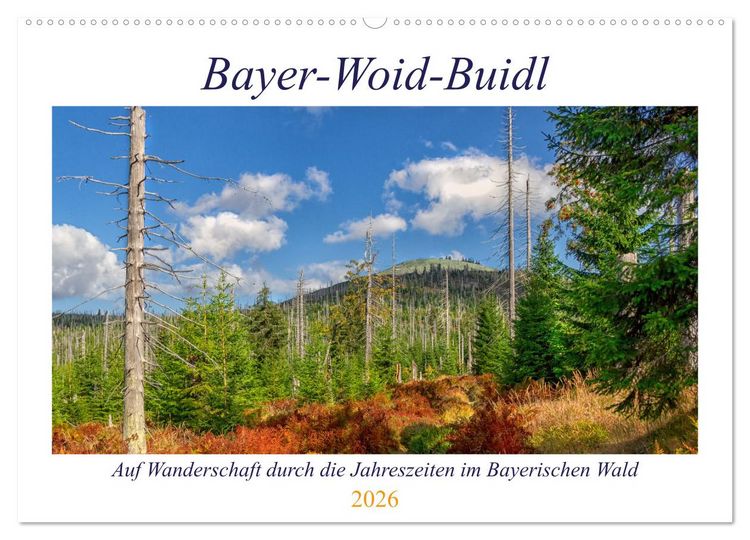 Produktbild: Bayer-Woid-Buidl (Wandkalender 2026 DIN A2 quer), CALVENDO Monatskalender