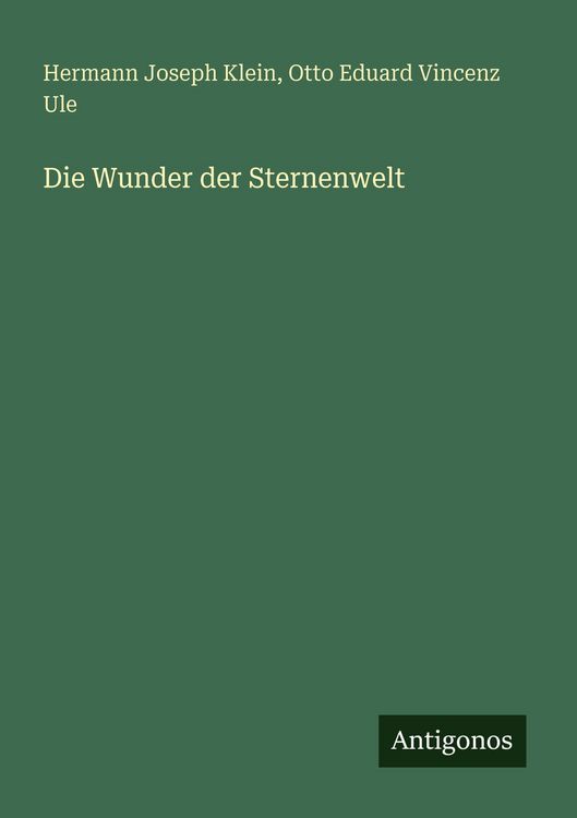 Produktbild: Die Wunder der Sternenwelt
