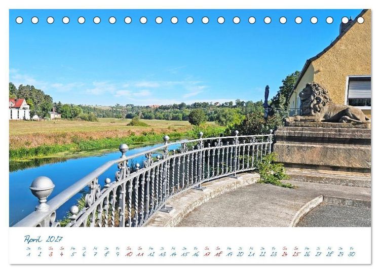 Produktbild: Nebra. Stadt der Himmelsscheibe im Burgenlandkreis (Tischkalender 2027 DIN A5 quer), CALVENDO Monatskalender