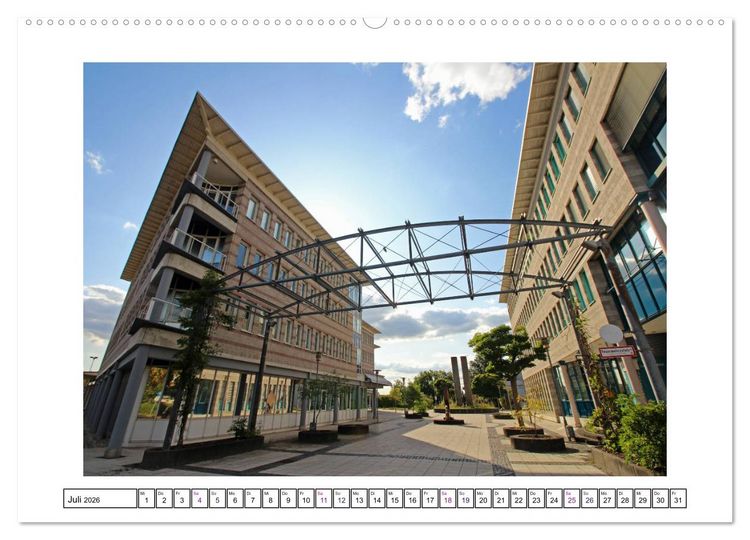 Produktbild: Langen - Hessen (hochwertiger Premium Wandkalender 2026 DIN A2 quer), Kunstdruck in Hochglanz