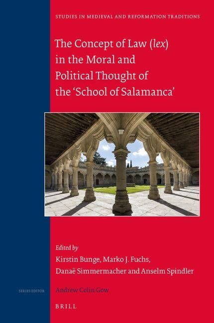 Produktbild: The Concept of Law (Lex) in the Moral and Political Thought of the 'School of Salamanca'