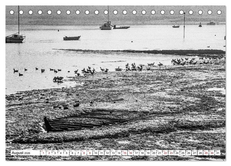 Produktbild: Bretagne Mythen und Steine (Tischkalender 2026 DIN A5 quer), CALVENDO Monatskalender