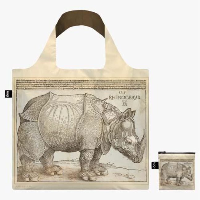 Produktbild: ALBRECHT DUERER Das Nashorn Recycelte Tasche