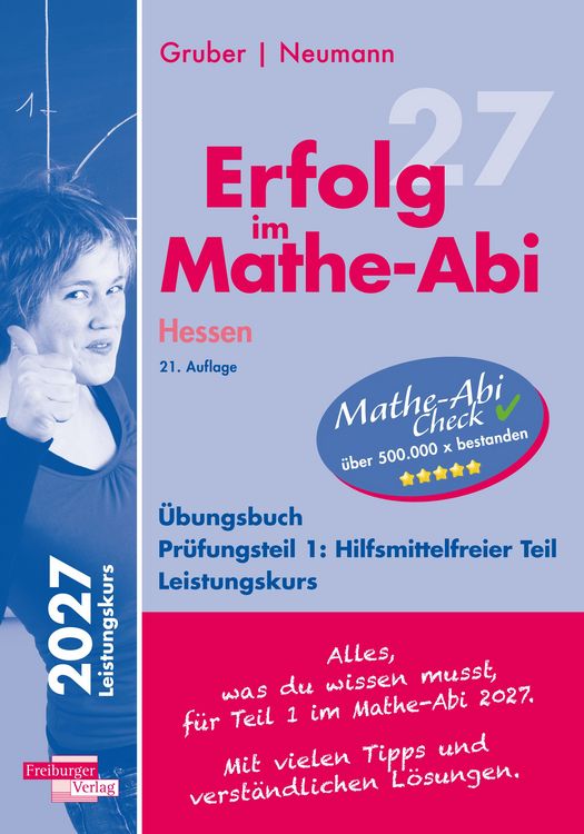 Produktbild: Erfolg im Mathe-Abi 2027 Hessen Leistungskurs Pr&uuml;fungsteil 1: Hilfsmittelfreier Teil